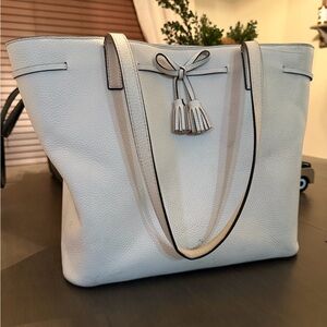 kate spade white/cream Tote Bag